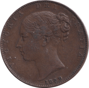 1939 FARTHING ( VF ) - FARTHING - Cambridgeshire Coins
