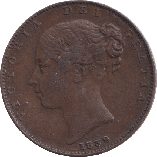 1939 FARTHING ( VF ) - FARTHING - Cambridgeshire Coins