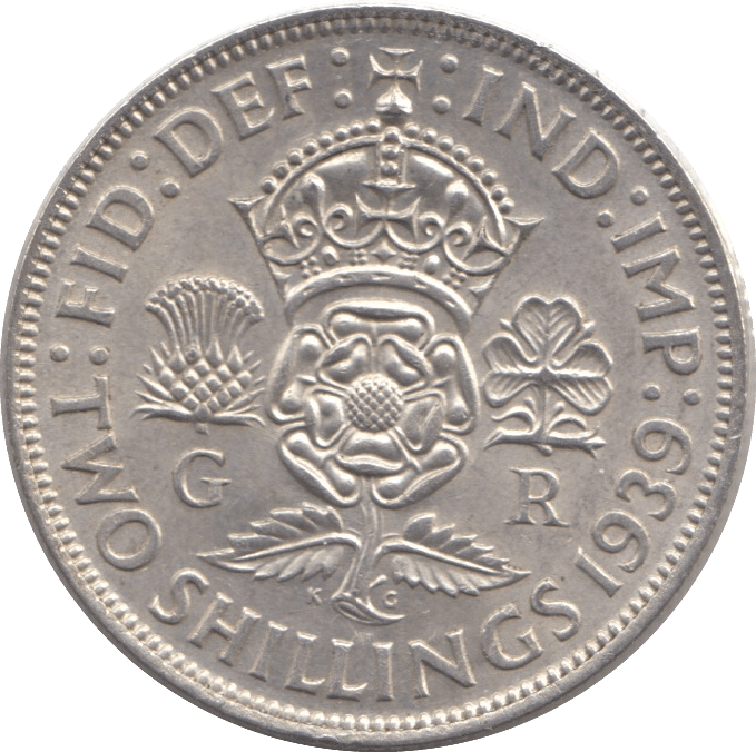 1939 FLORIN ( AUNC ) - FLORIN - Cambridgeshire Coins