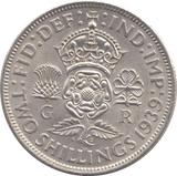 1939 FLORIN ( AUNC ) - FLORIN - Cambridgeshire Coins