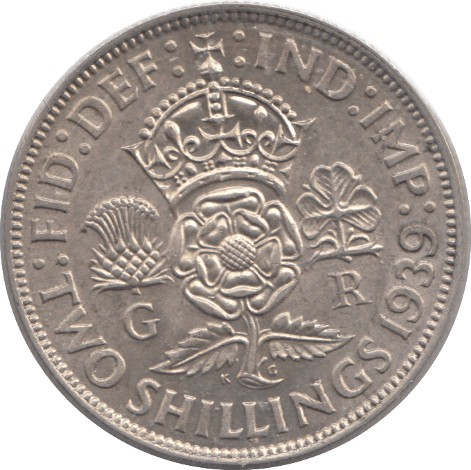 1939 FLORIN ( AUNC ) - FLORIN - Cambridgeshire Coins