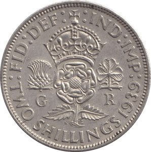 1939 FLORIN ( EF ) - FLORIN - Cambridgeshire Coins