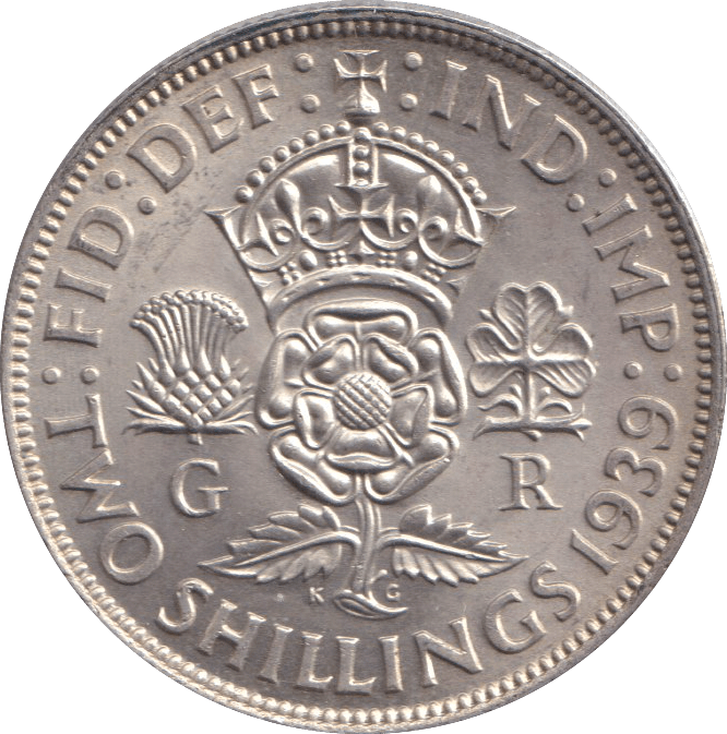 1939 FLORIN ( UNC ) - FLORIN - Cambridgeshire Coins