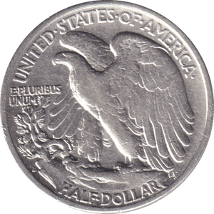 1939 HALF DOLLAR USA - WORLD COINS - Cambridgeshire Coins