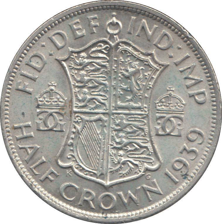 1939 HALFCROWN ( AUNC ) - HALFCROWN - Cambridgeshire Coins