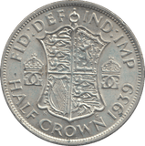 1939 HALFCROWN ( AUNC ) - HALFCROWN - Cambridgeshire Coins