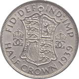 1939 HALFCROWN ( AUNC ) - HALFCROWN - Cambridgeshire Coins