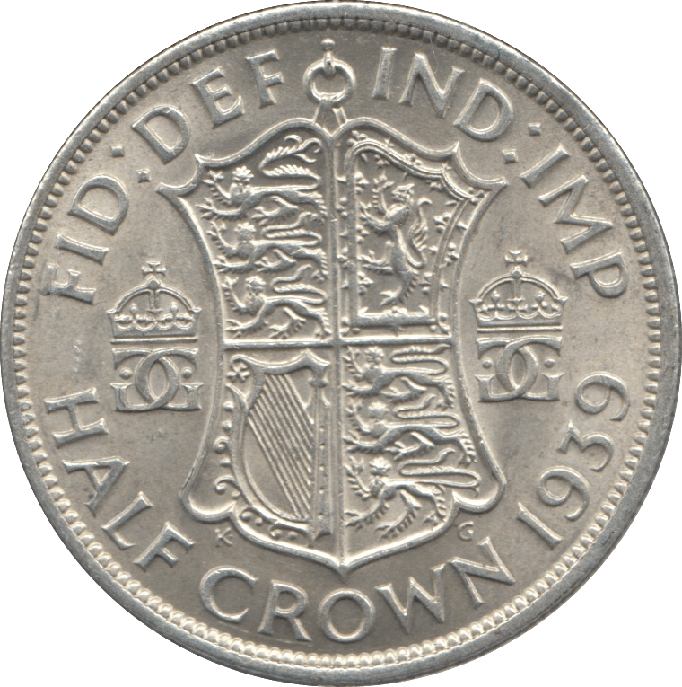1939 HALFCROWN ( EF ) - HALFCROWN - Cambridgeshire Coins