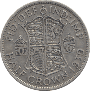 1939 HALFCROWN ( GF ) - HALFCROWN - Cambridgeshire Coins