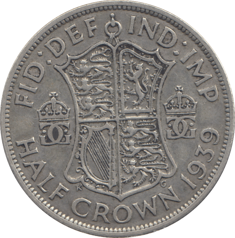 1939 HALFCROWN ( GF ) - HALFCROWN - Cambridgeshire Coins