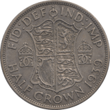 1939 HALFCROWN ( GVF ) - Halfcrown - Cambridgeshire Coins