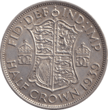 1939 HALFCROWN ( GVF ) - HALFCROWN - Cambridgeshire Coins