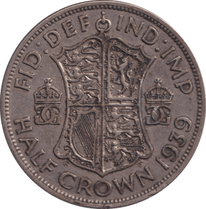 1939 HALFCROWN ( VF ) - HALFCROWN - Cambridgeshire Coins