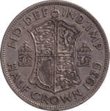 1939 HALFCROWN ( VF ) - HALFCROWN - Cambridgeshire Coins