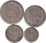 1939 MAUNDY SET GEORGE VI - Maundy Set - Cambridgeshire Coins