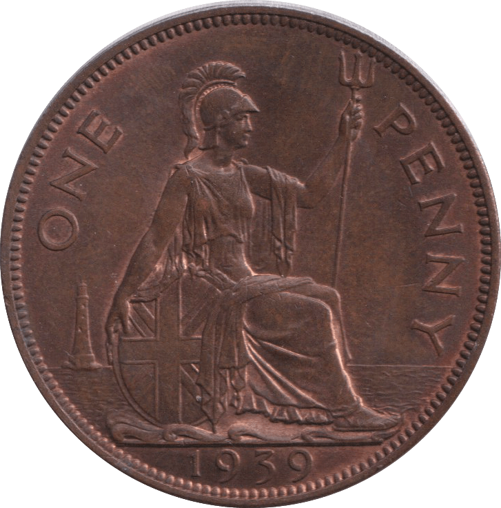 1939 PENNY ( AUNC ) - PENNY - Cambridgeshire Coins