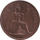 1939 PENNY ( AUNC ) - PENNY - Cambridgeshire Coins