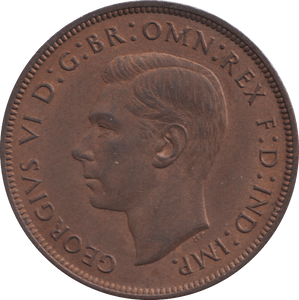 1939 PENNY GEORGE VI ( UNC ) - PENNY - Cambridgeshire Coins