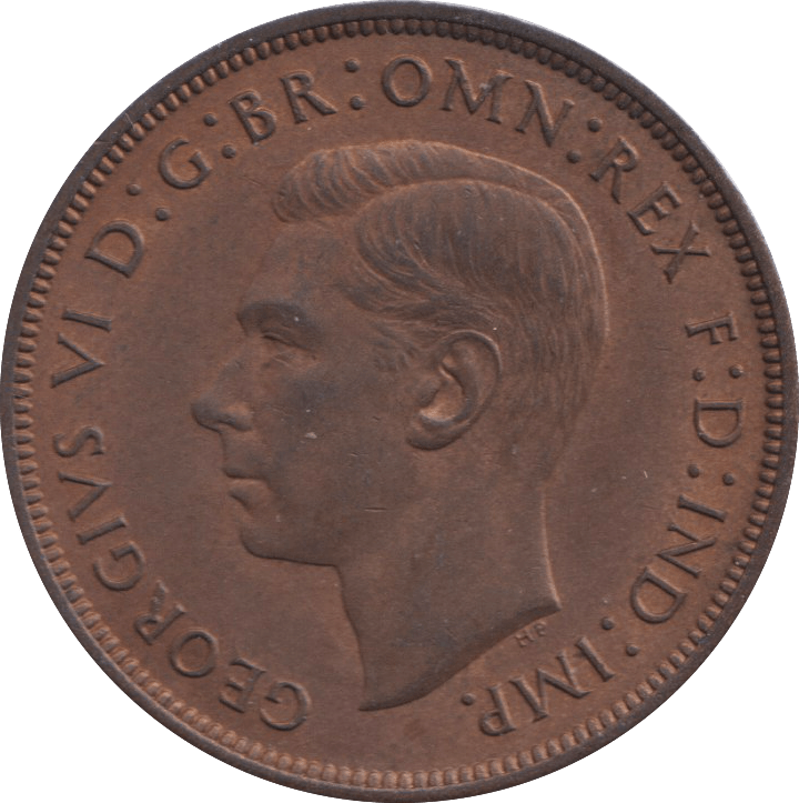 1939 PENNY GEORGE VI ( UNC ) - PENNY - Cambridgeshire Coins