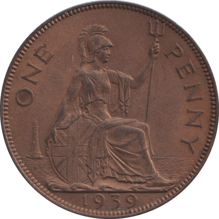 1939 PENNY GEORGE VI ( UNC ) - PENNY - Cambridgeshire Coins