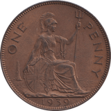 1939 PENNY GEORGE VI ( UNC ) - PENNY - Cambridgeshire Coins