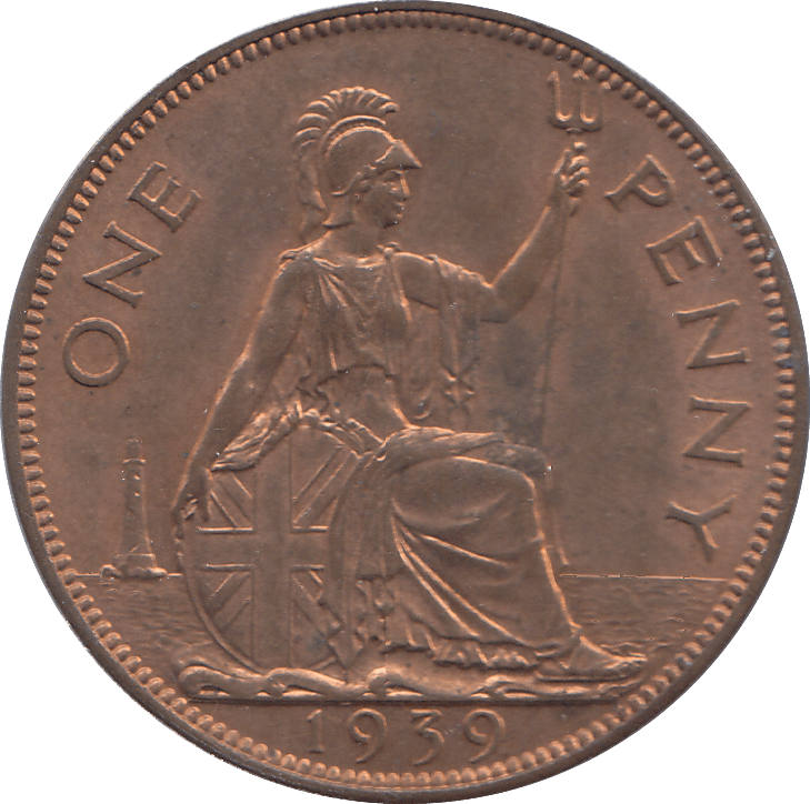 1939 PENNY ( UNC ) - PENNY - Cambridgeshire Coins