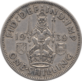 1939 SCOTTISH SHILLING ( GVF ) - Shilling - Cambridgeshire Coins