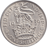 1939 SHILLING ( AUNC ) ENGLISH - SHILLING - Cambridgeshire Coins