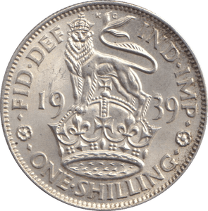 1939 SHILLING ( AUNC ) - SHILLING - Cambridgeshire Coins