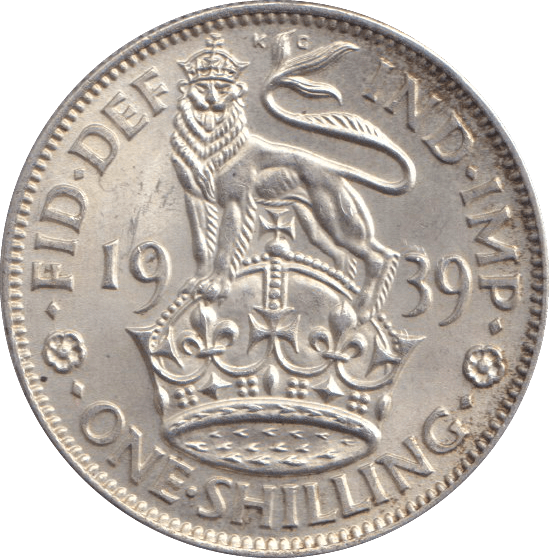 1939 SHILLING ( AUNC ) - SHILLING - Cambridgeshire Coins