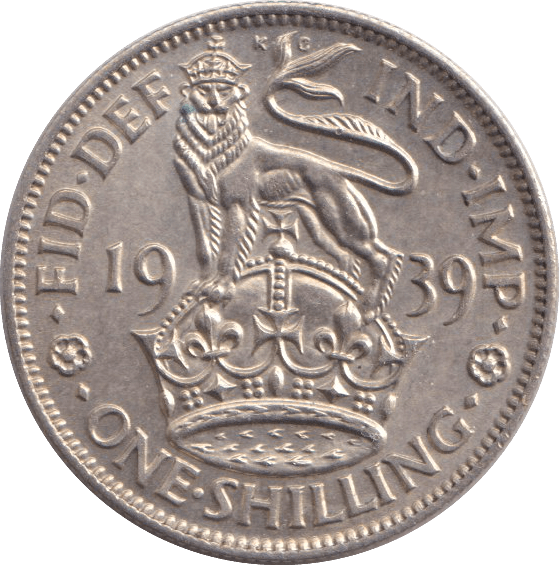 1939 SHILLING ( AUNC ) - SHILLING - Cambridgeshire Coins