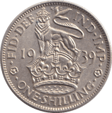 1939 SHILLING ( AUNC ) - SHILLING - Cambridgeshire Coins