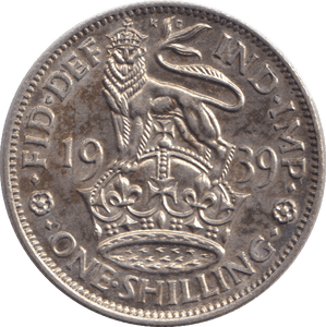 1939 SHILLING ( AUNC ) - SHILLING - Cambridgeshire Coins