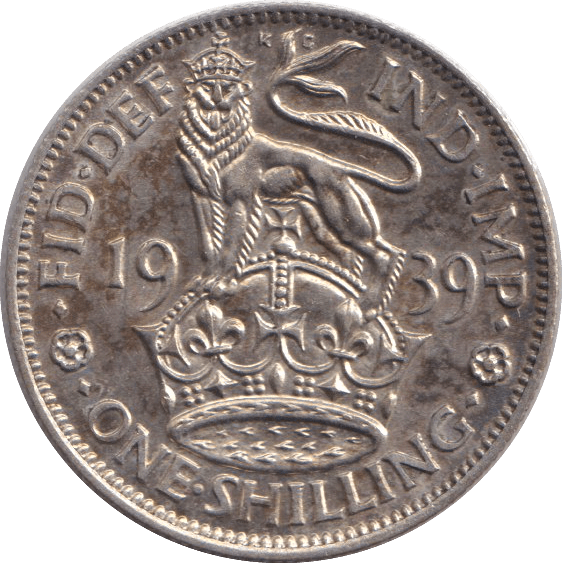 1939 SHILLING ( AUNC ) - SHILLING - Cambridgeshire Coins