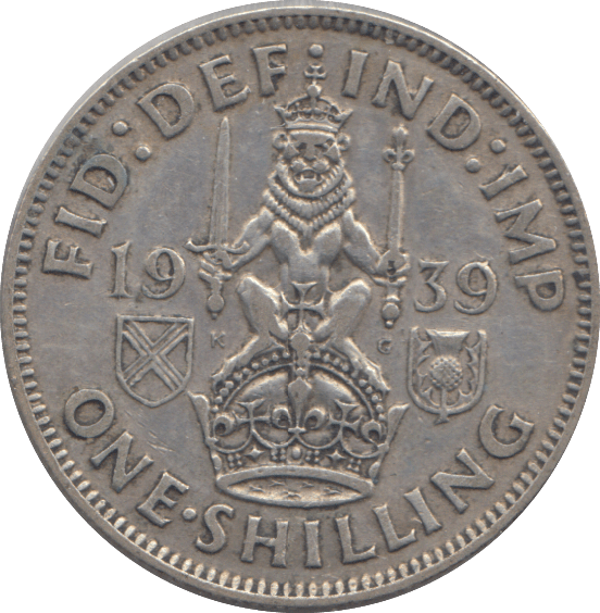 1939 SHILLING ( EF ) - SHILLING - Cambridgeshire Coins