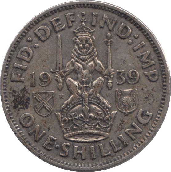 1939 SHILLING ( GVF ) SCOTLAND - Shilling - Cambridgeshire Coins
