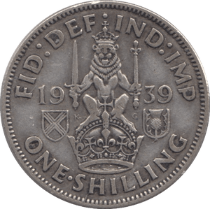1939 SHILLING ( GVF ) SCOTLAND - Shilling - Cambridgeshire Coins