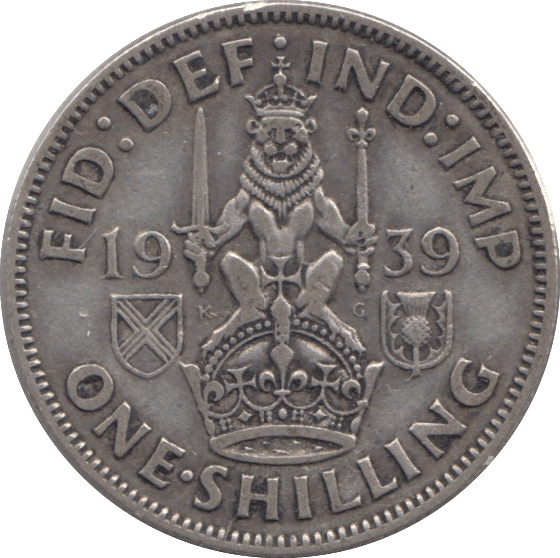 1939 SHILLING ( GVF ) SCOTLAND - Shilling - Cambridgeshire Coins