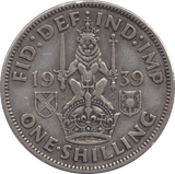 1939 SHILLING ( GVF ) SCOTLAND - Shilling - Cambridgeshire Coins