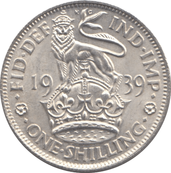 1939 SHILLING ( UNC ) ENGLAND - Shilling - Cambridgeshire Coins