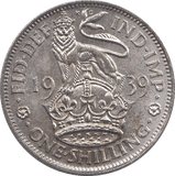 1939 SHILLING ( UNC ) ENGLAND - Shilling - Cambridgeshire Coins