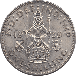 1939 SHILLING ( UNC ) SCOTLAND - Shilling - Cambridgeshire Coins