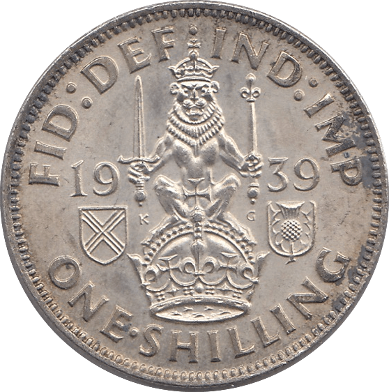1939 SHILLING ( UNC ) SCOTLAND - Shilling - Cambridgeshire Coins
