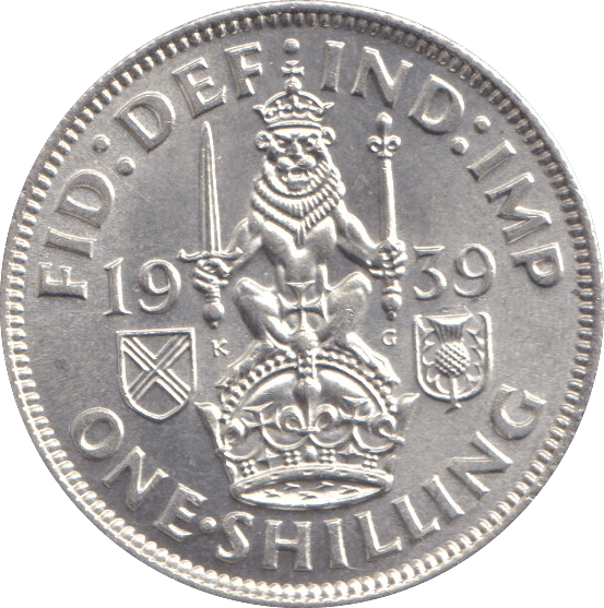 1939 SHILLING ( UNC ) SCOTTISH - SHILLING - Cambridgeshire Coins