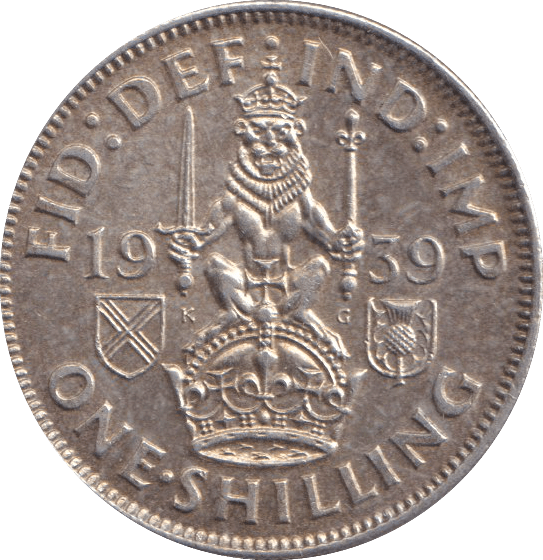 1939 SHILLING ( UNC ) - SHILLING - Cambridgeshire Coins
