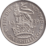 1939 SHILLING ( UNC ) - SHILLING - Cambridgeshire Coins
