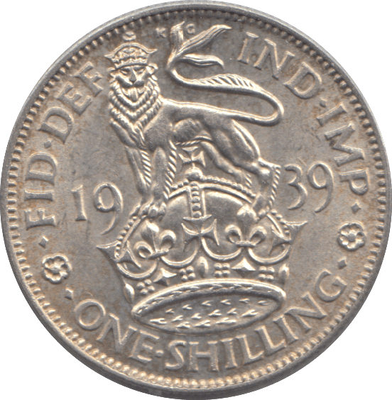 1939 SHILLING ( UNC ) - SHILLING - Cambridgeshire Coins