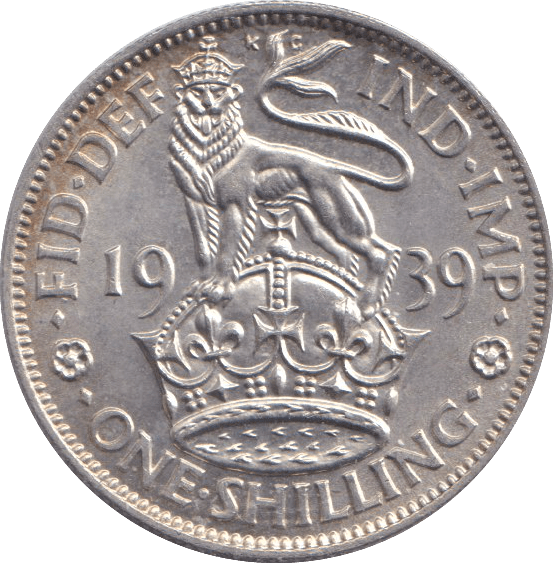 1939 SHILLING ( UNC ) - SHILLING - Cambridgeshire Coins