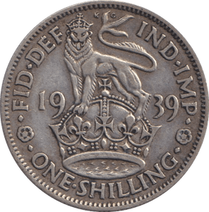1939 SHILLING ( VF ) - SHILLING - Cambridgeshire Coins