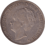 1939 SILVER 2.5 GULDEN NETHERLANDS - SILVER WORLD COINS - Cambridgeshire Coins